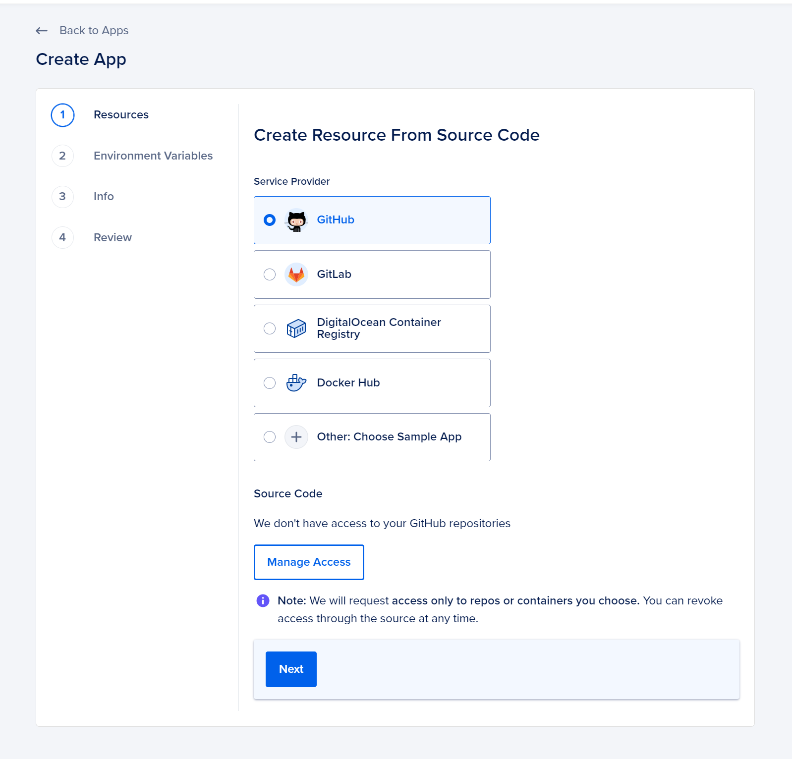 Silicon Cloud Cloud console page for 