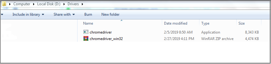 Chrome Driver