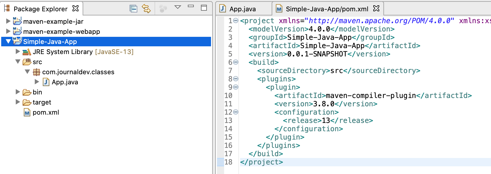 Eclipse Converted Maven Project Structure