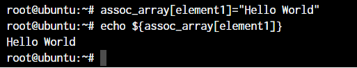 Associative Arrays In Shell Script