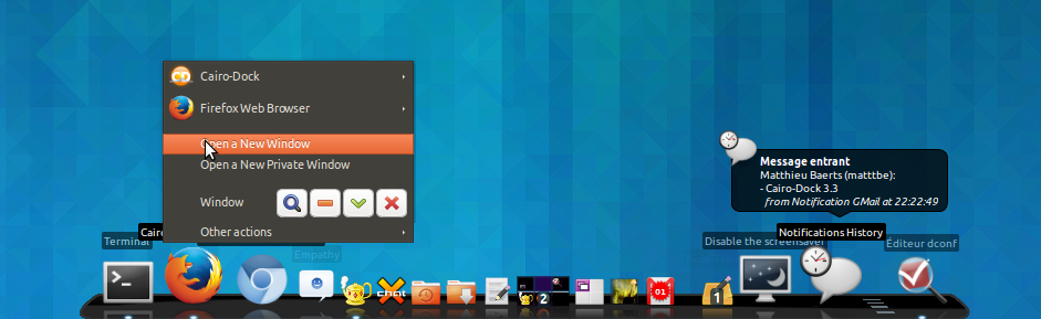 Cairo Linux Dock Official