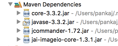 zxing maven dependencies