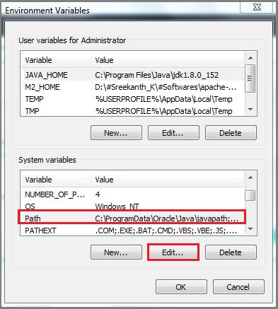 Environment Variables