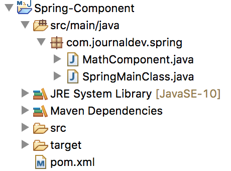 spring component example