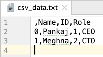 Pandas DataFrame To Csv File