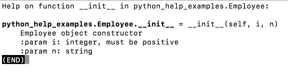 python help class method