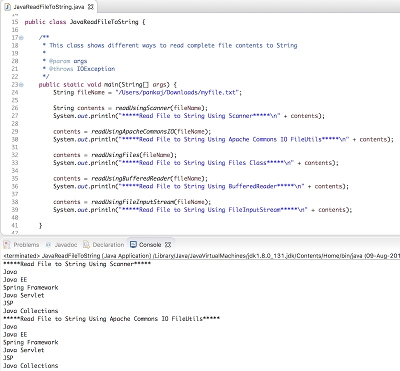 java read file to string