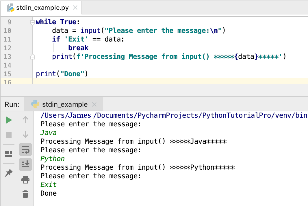 Python Input Read From Stdin