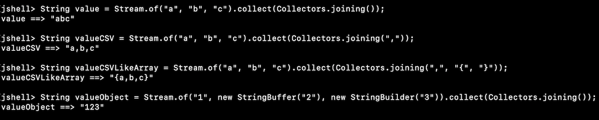 Java Stream Collect Example