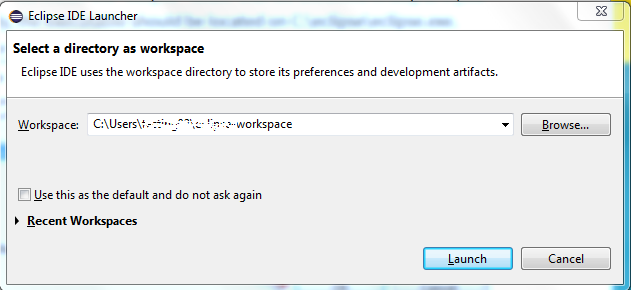 Eclipse Workspace